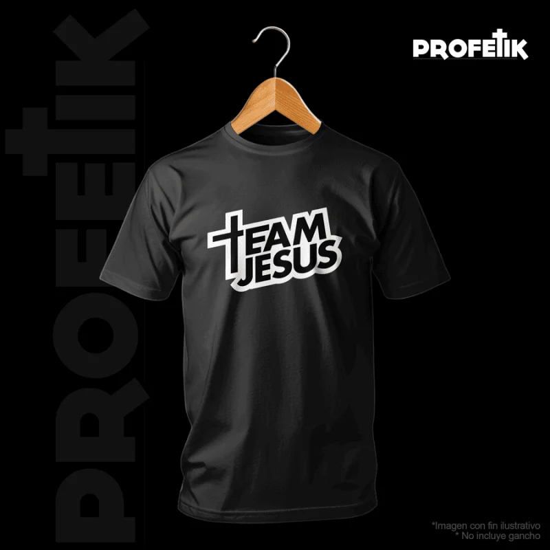 Playera Cristiana  "Team Jesus"