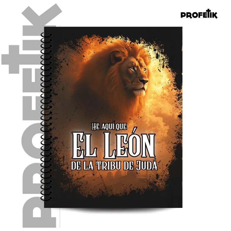 Libreta Cristiana "El León de la Tribu de Judá"